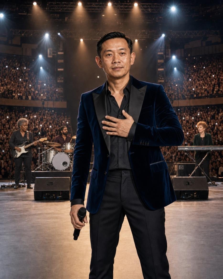 Stage Musician ALLIMOOD look